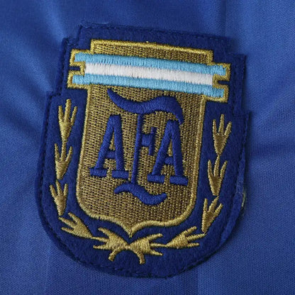 Argentina 1986 Season Away Blue Retro Football Jersey
