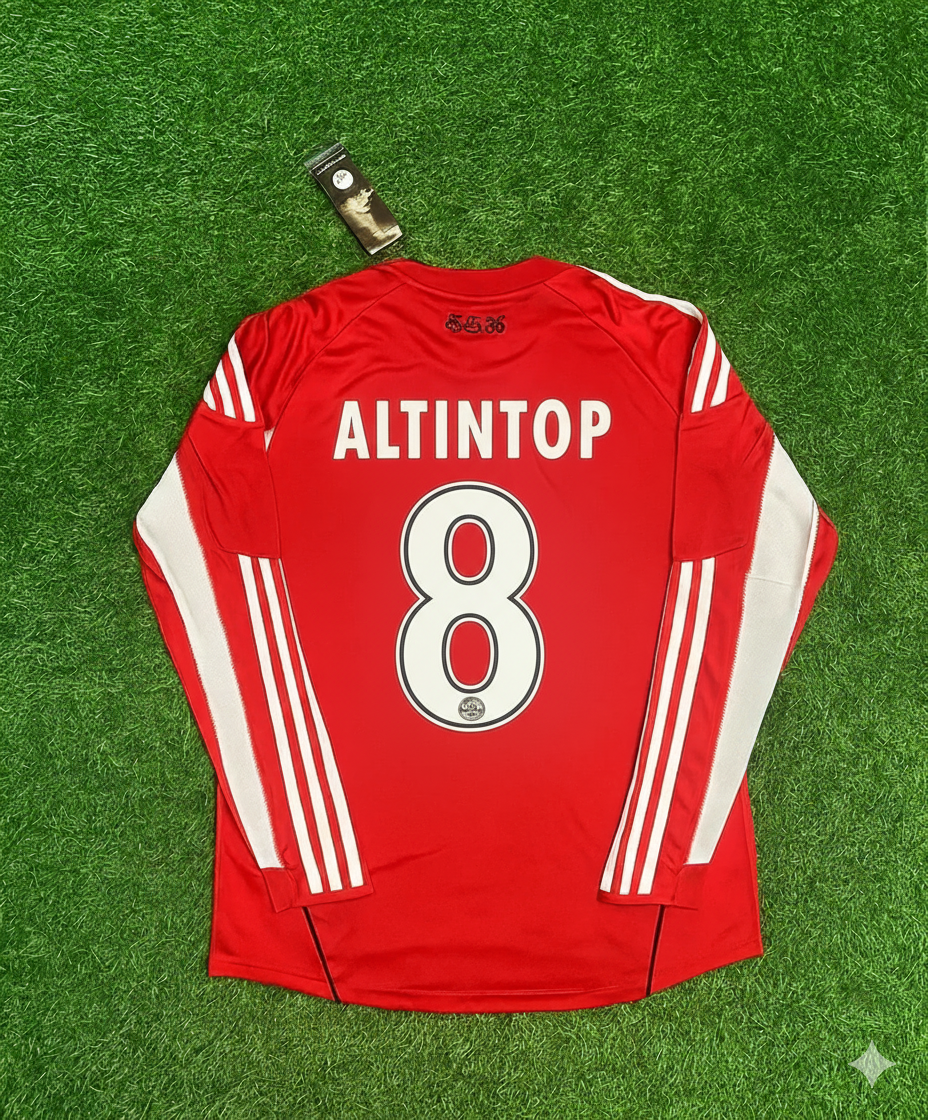 Hamit Altıntop FC Bayern Munich 2010/11 Red Retro Football Jersey