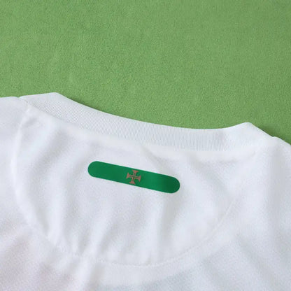 Portugal 2010 Season Away White Retro Football Jersey