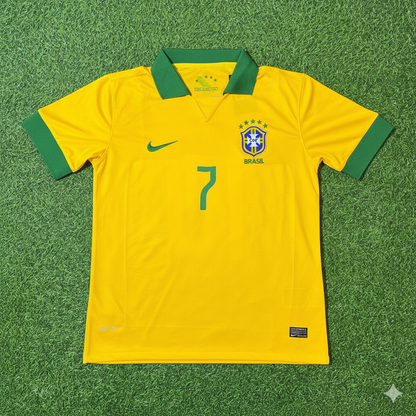 Brazil Vinicius Junior Retro Football Jersey Kit