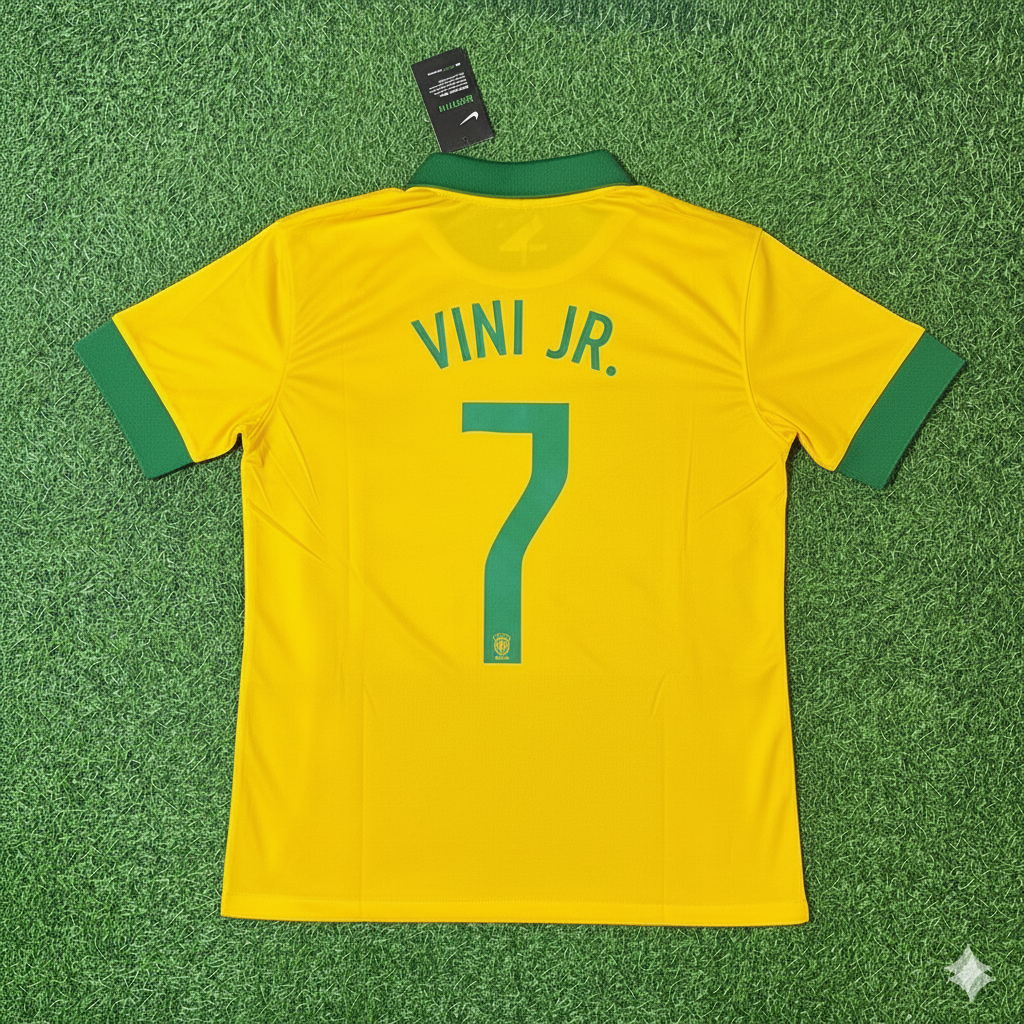 Vinicius Junior Brazil Retro Football Jersey Collection