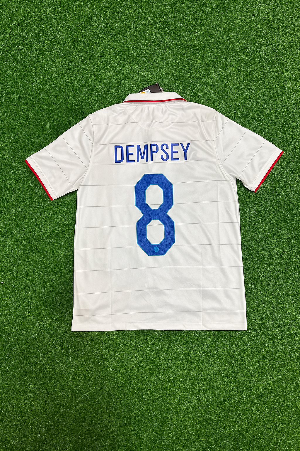 USA USMNT World Cup 2014 Clint Dempsey White Football Jersey Kit