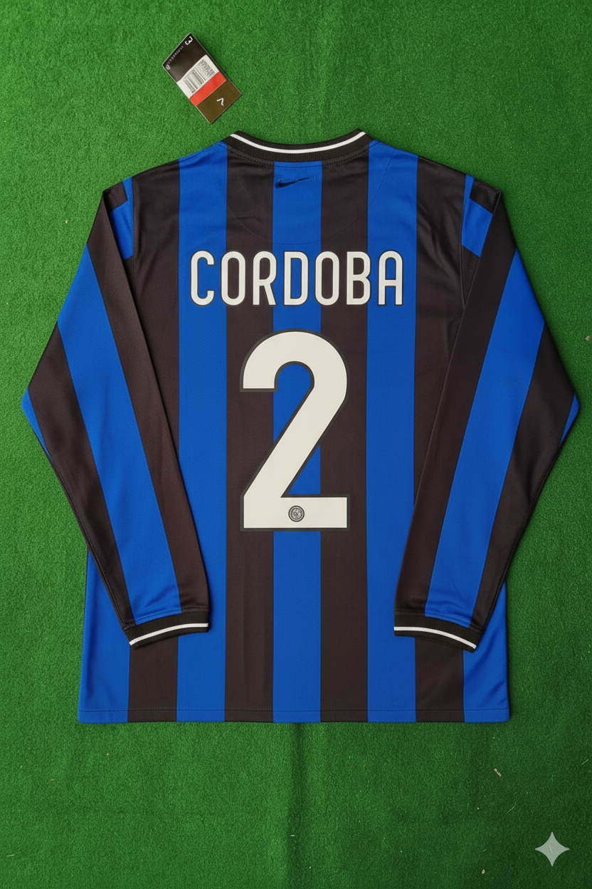 Ivan Cordoba - Inter 2010 Champions League Final Football Jersey