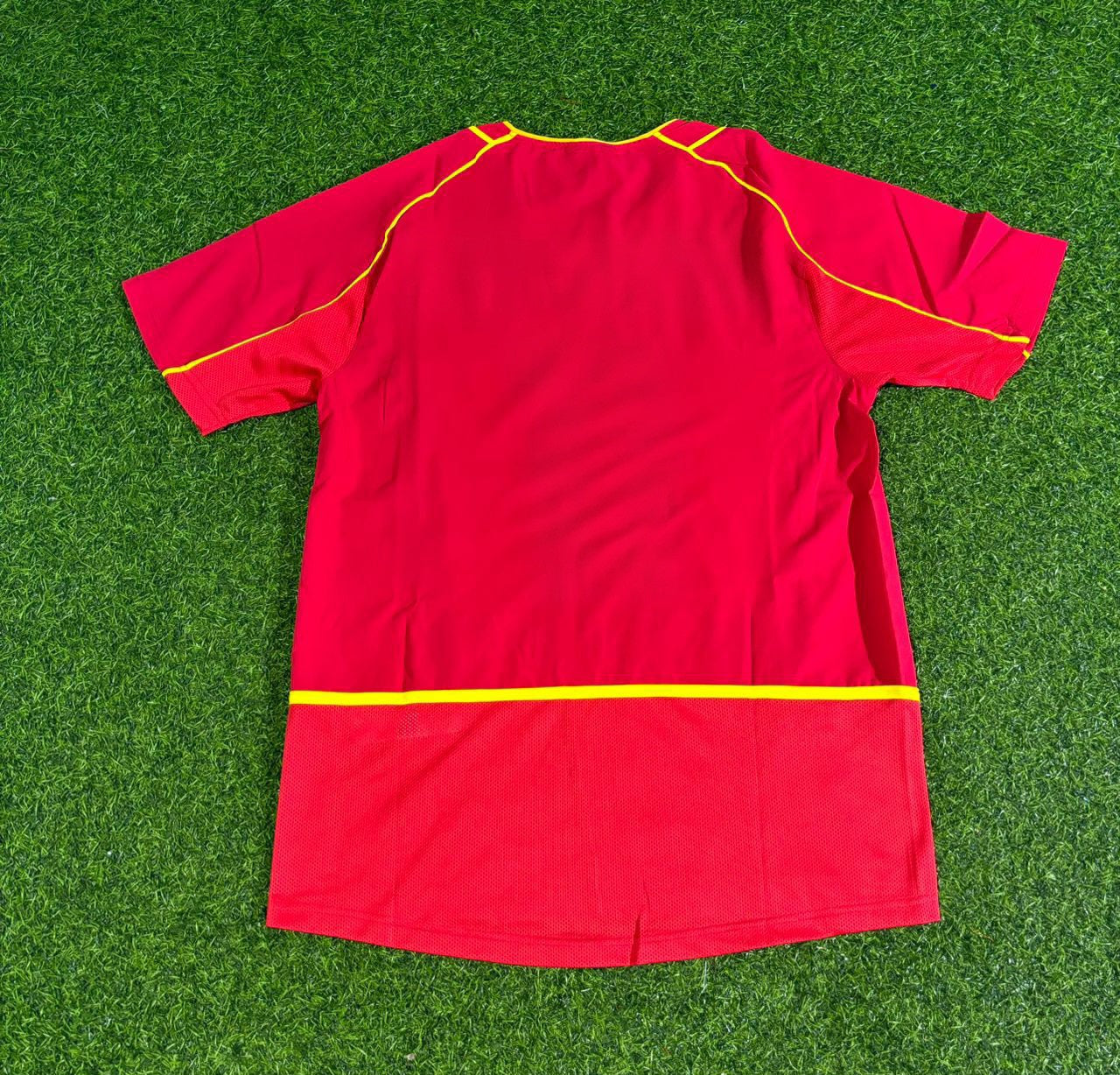 Portugal 2002 Retro Home Red Football Jersey Kit