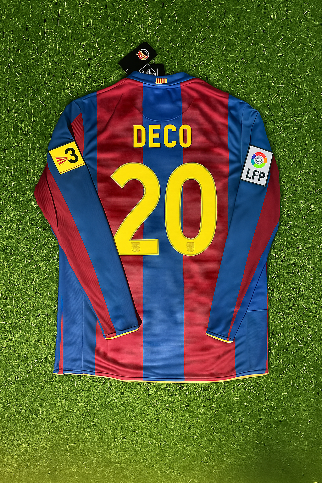 Deco Barcelona 2007 Retro Football Jersey Kit