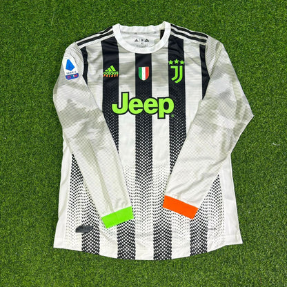 Gonzalo Higuaín #21 Juventus 2019-2020 Long Sleeve Retro Football Jersey Kit