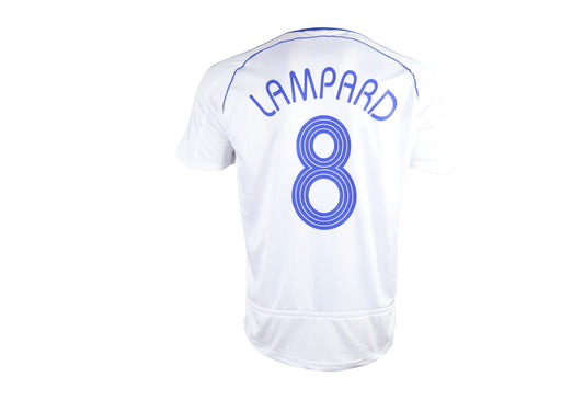 Chelsea White Retro Lampard Jersey
