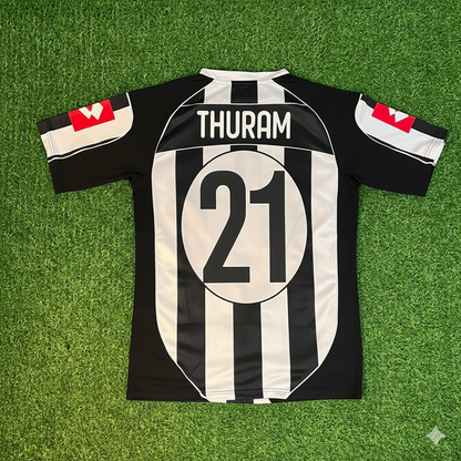 Lilian Thuram Juventus 2002 2003 Retro Football Jersey Kit