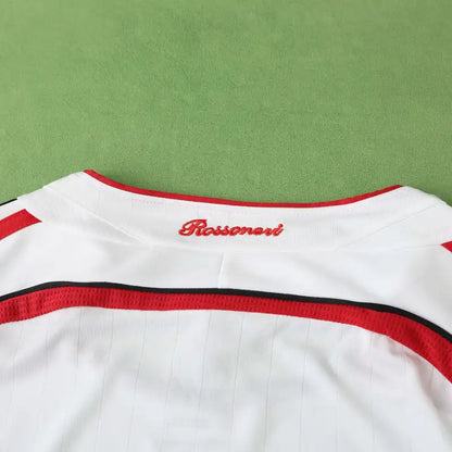 A.C. Milan 06/07 Away White Retro Football Jersey