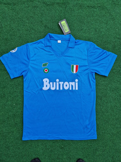 Diego Armando Maradona Napoli 1988 Retro Vintage Football Football Jersey