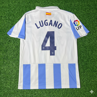 Diego Lugano Málaga CF 2012/13 Retro Home Football Jersey Collection