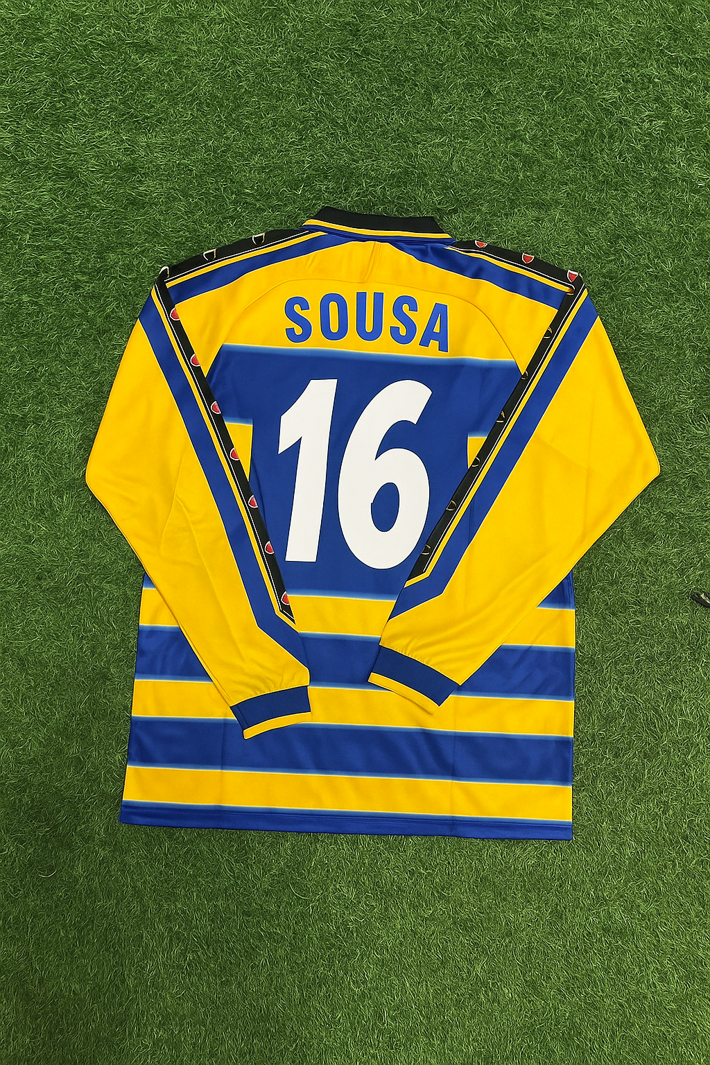 Paulo Sousa Parma 1999/2000 Retro Long Sleeve Football Jersey Collection