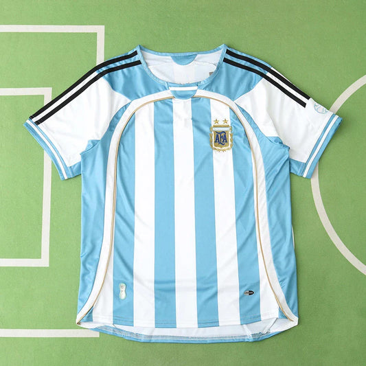 Season Argentina 2006 Home Retro Jersey Trikot Soccer Kit