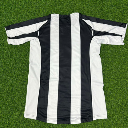Juventus 2004-2005 Black White Home Retro Football Jersey Paradise Edition
