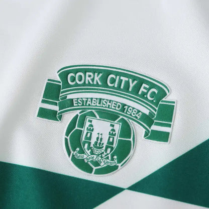 Cork City F.C 88/89 Season White Home Retro Football Jersey