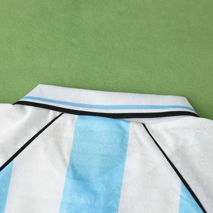 Argentina 1996 Season Home Retro Football Jersey