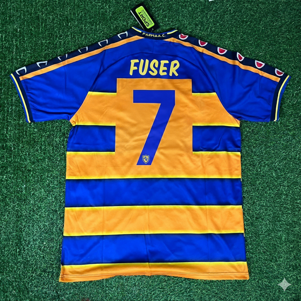 Diego Fuser Parma Calcio 98-99 Retro Football Jersey