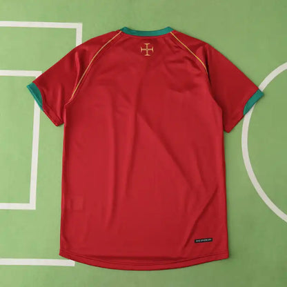 Portugal 2006 Season Home Red Retro Football Jersey