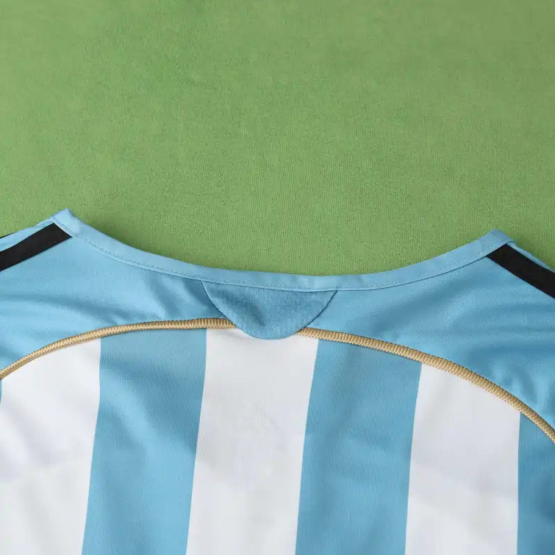 Argentina 2006 Season Home Retro Football Jersey