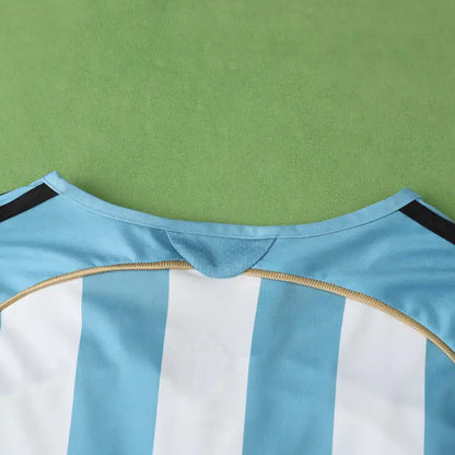 Argentina 2006 Season Home Retro Football Jersey