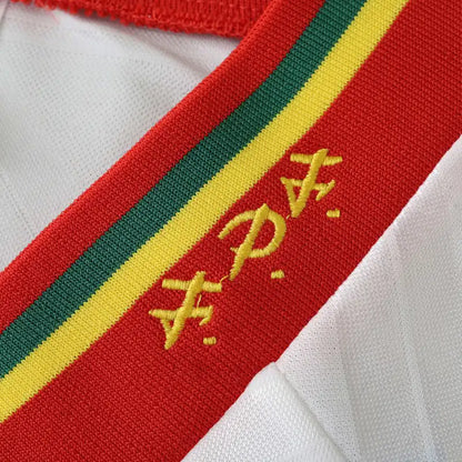 Portugal 1992 Season Away White Retro Football Jersey