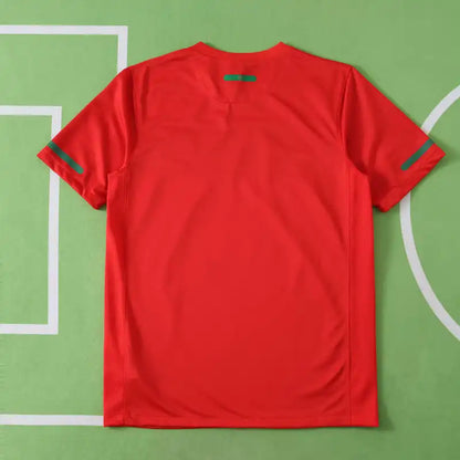 Portugal 2010 Season Home Red Retro Football Jersey