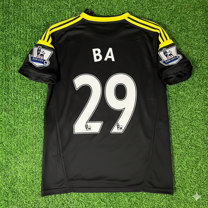 Demba Ba Chelsea 2012 2013 Black Blue Retro Football Jersey Kit Soccer Shirtı