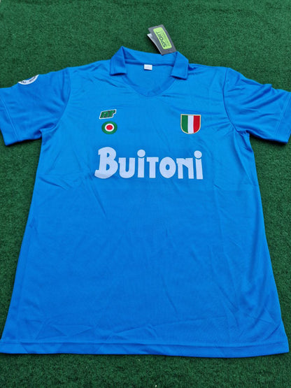 Diego Armando Maradona Napoli 1988 Retro Vintage Football Football Jersey