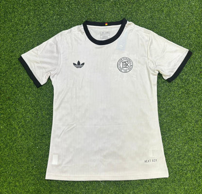 Andreas Brehme Germany 125 Year Special White Football Jersey Kit