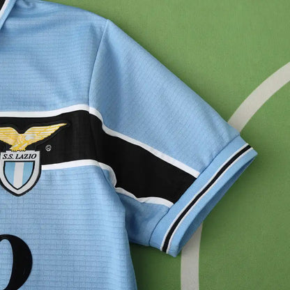 S.S Lazio 98/99 Season Home Blue Retro Football Jersey