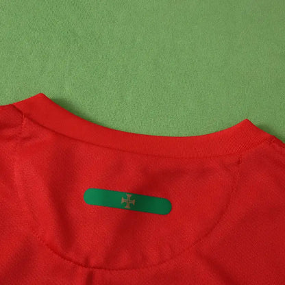 Portugal 2010 Season Home Red Retro Football Jersey