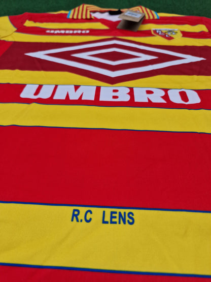 Vladimir Smicer RC Lens 1998 Retro Football Jersey Kit