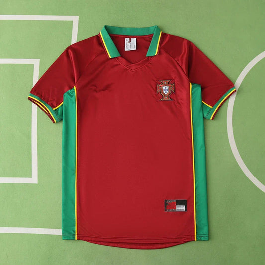 Season Portugal 1998 Home Red Retro Jersey Trikot Soccer Kit