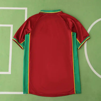 Portugal 1998 Season Home Red Retro Football Jersey