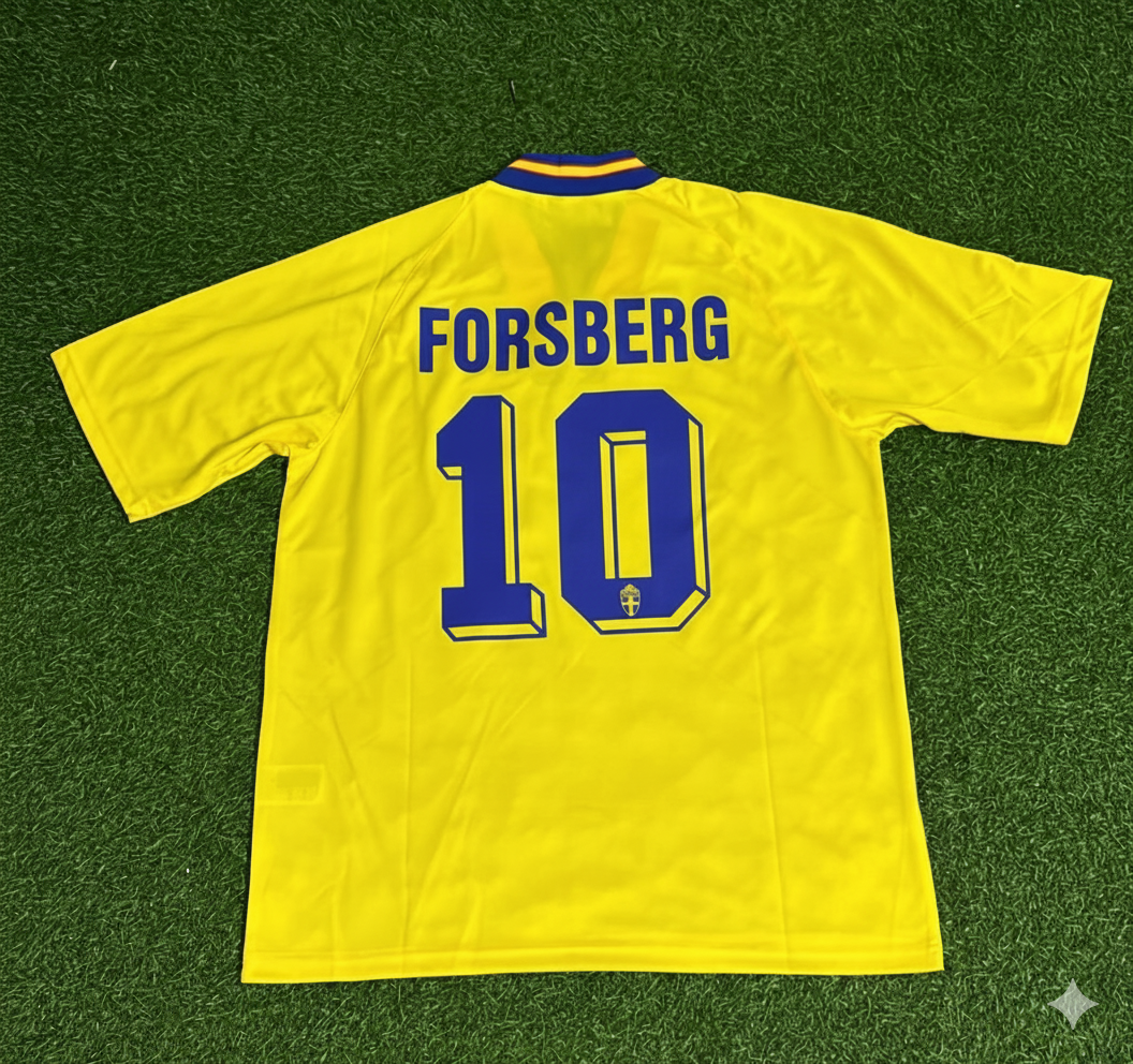 Emil Forsberg Sweden Retro Football Jersey Collection