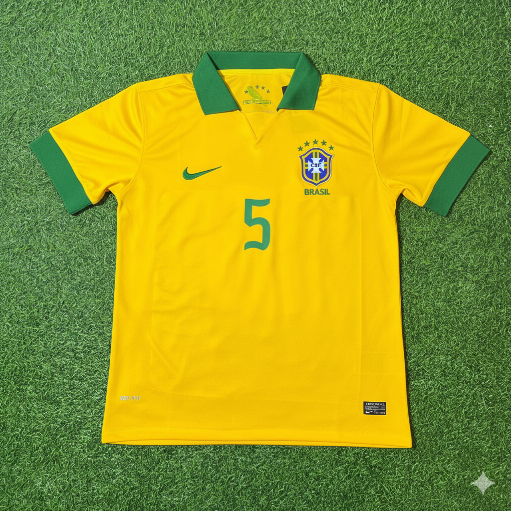 Casemiro Brazil Retro Football Jersey Collection