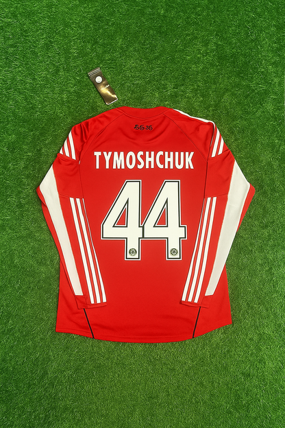 Anatoliy Tymoshchuk FC Bayern Munich 2010/11 Red Retro Football Jersey