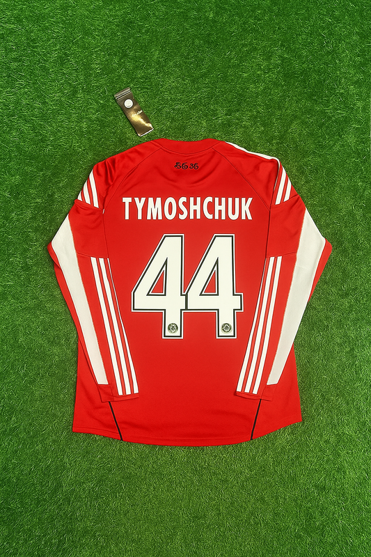 Anatoliy Tymoshchuk FC Bayern Munich 2010/11 Red Retro Football Jersey