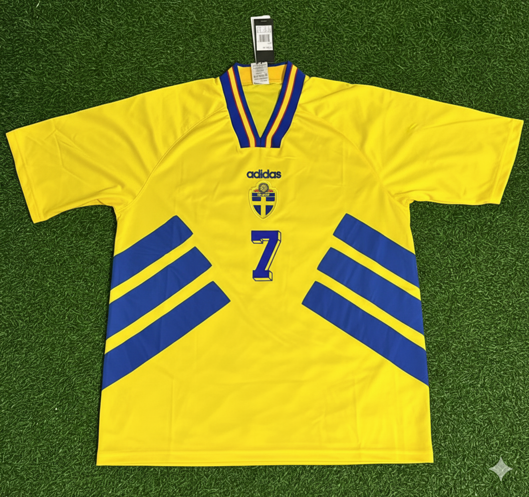 Henrik Larsson Sweden Retro Football Jersey Collection