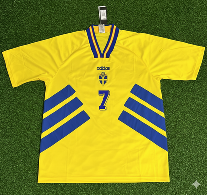 Henrik Larsson Sweden Retro Football Jersey Collection
