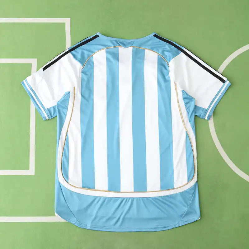Argentina 2006 Season Home Retro Football Jersey