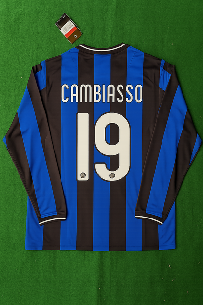 Esteban Cambiasso - Inter 2010 Champions League Final Football Jersey