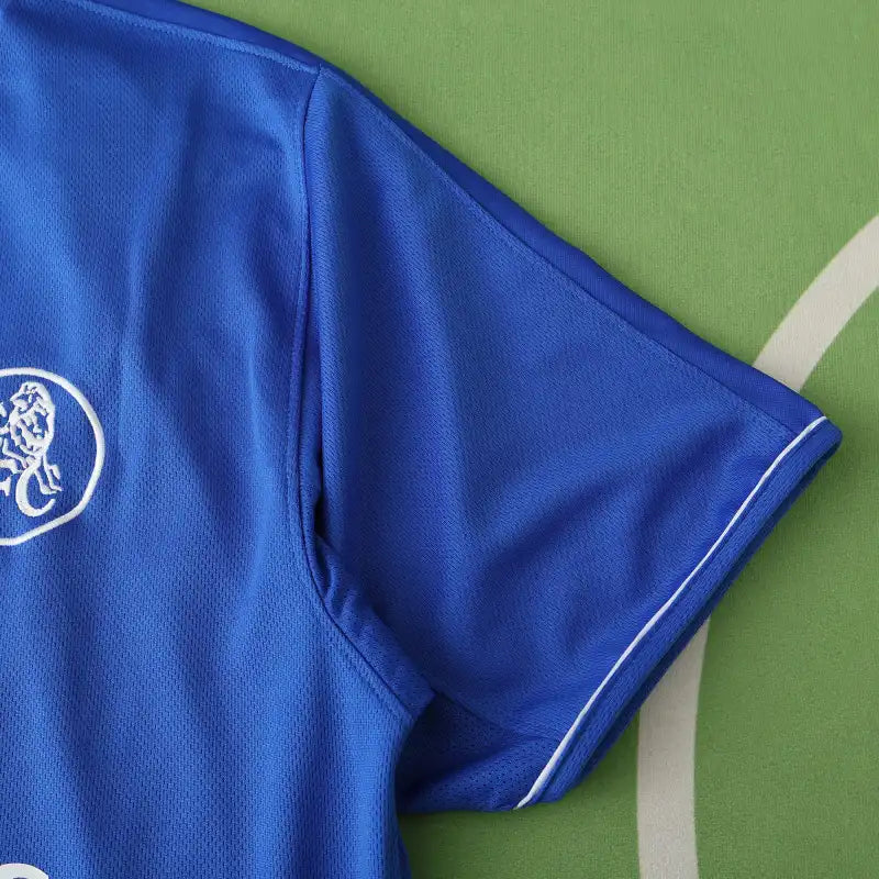 Juan Sebastian Veron Chelsea 2003 2005 Season Home Navy Blue Retro Football Jersey