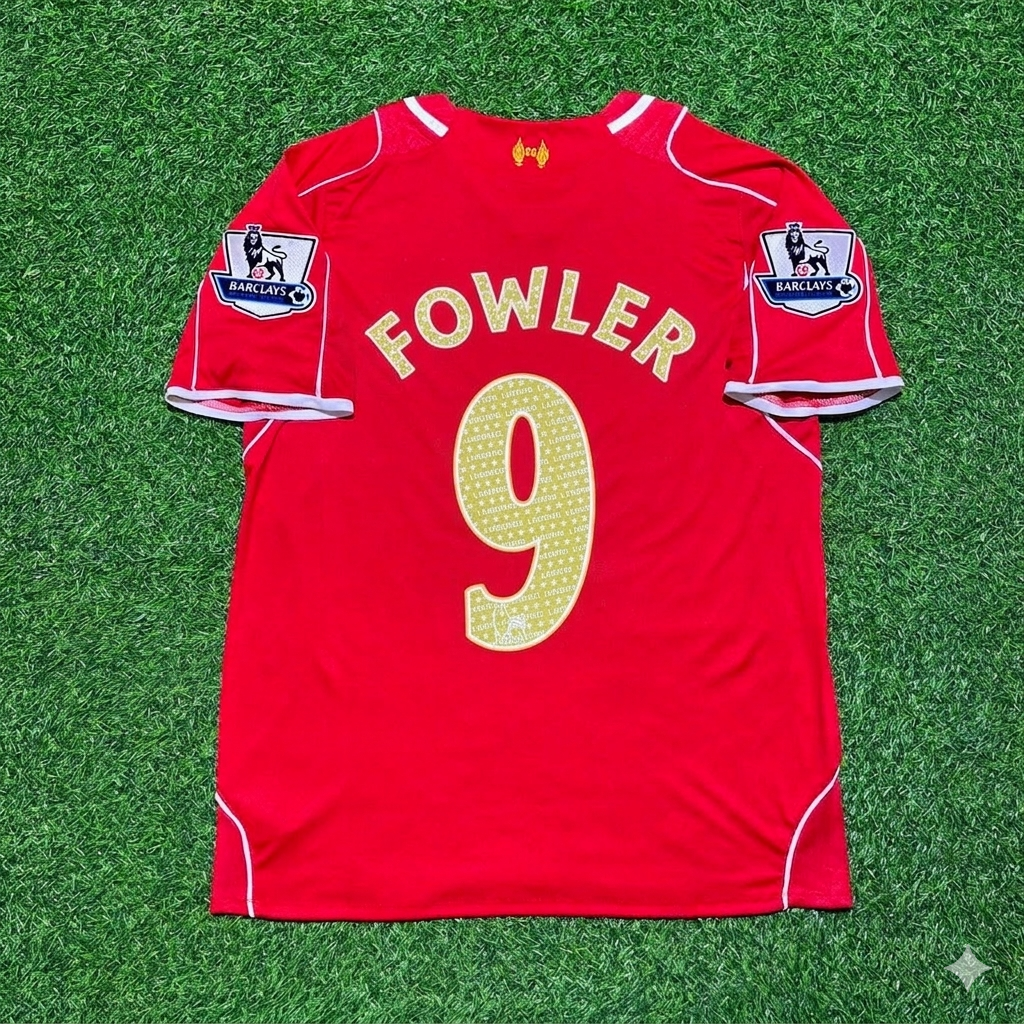 Robbie Fowler #9 Liverpool Special Retro Football Jersey