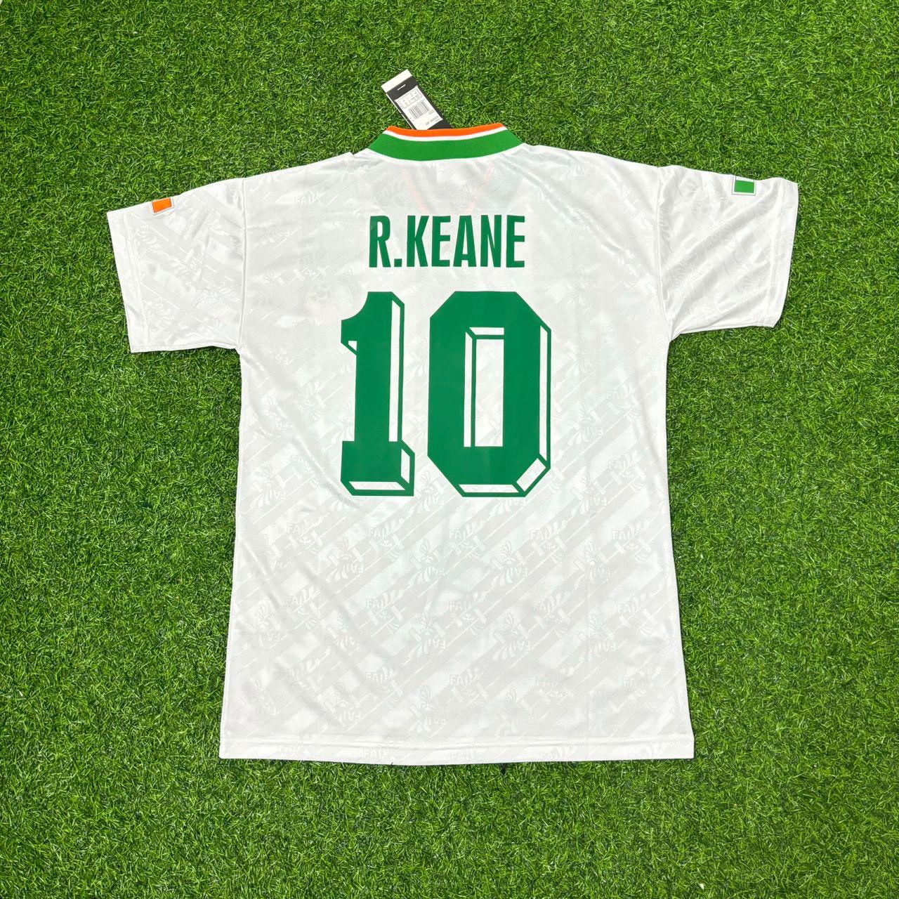 Robbie Keane Ireland Season Away Retro Football Jersey Collection