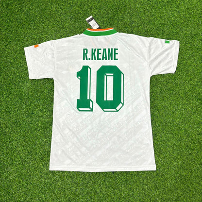 Robbie Keane Ireland Season Away Retro Football Jersey Collection