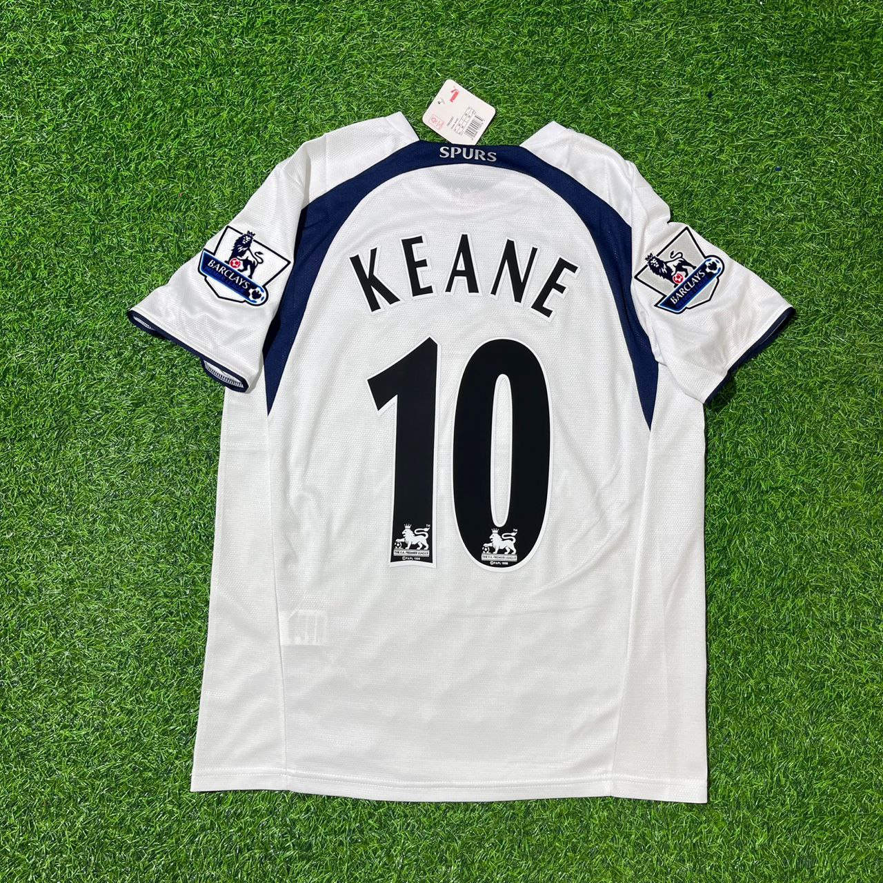 Robbie Keane Tottenham Hotspur 2006 2007 Home Retro Football Jersey Kit