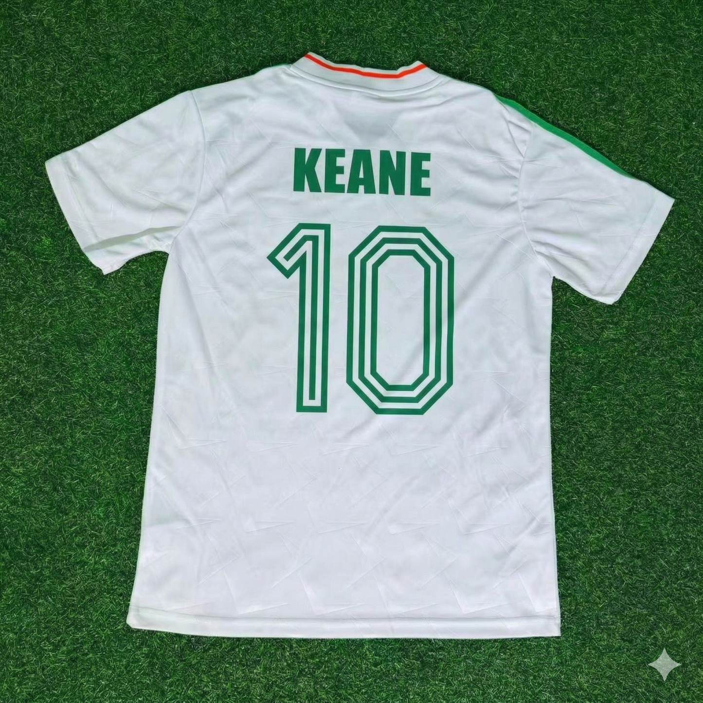 Robbie Keane Ireland White Legendary Anniversary Retro Football Jersey Collection