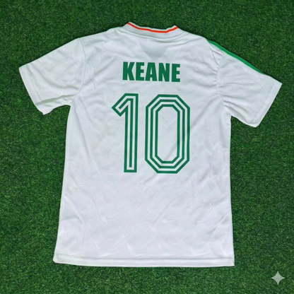 Robbie Keane Ireland White Legendary Anniversary Retro Football Jersey Collection
