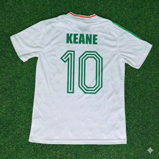 Robbie Keane Ireland White Legendary Anniversary Retro Football Jersey Collection